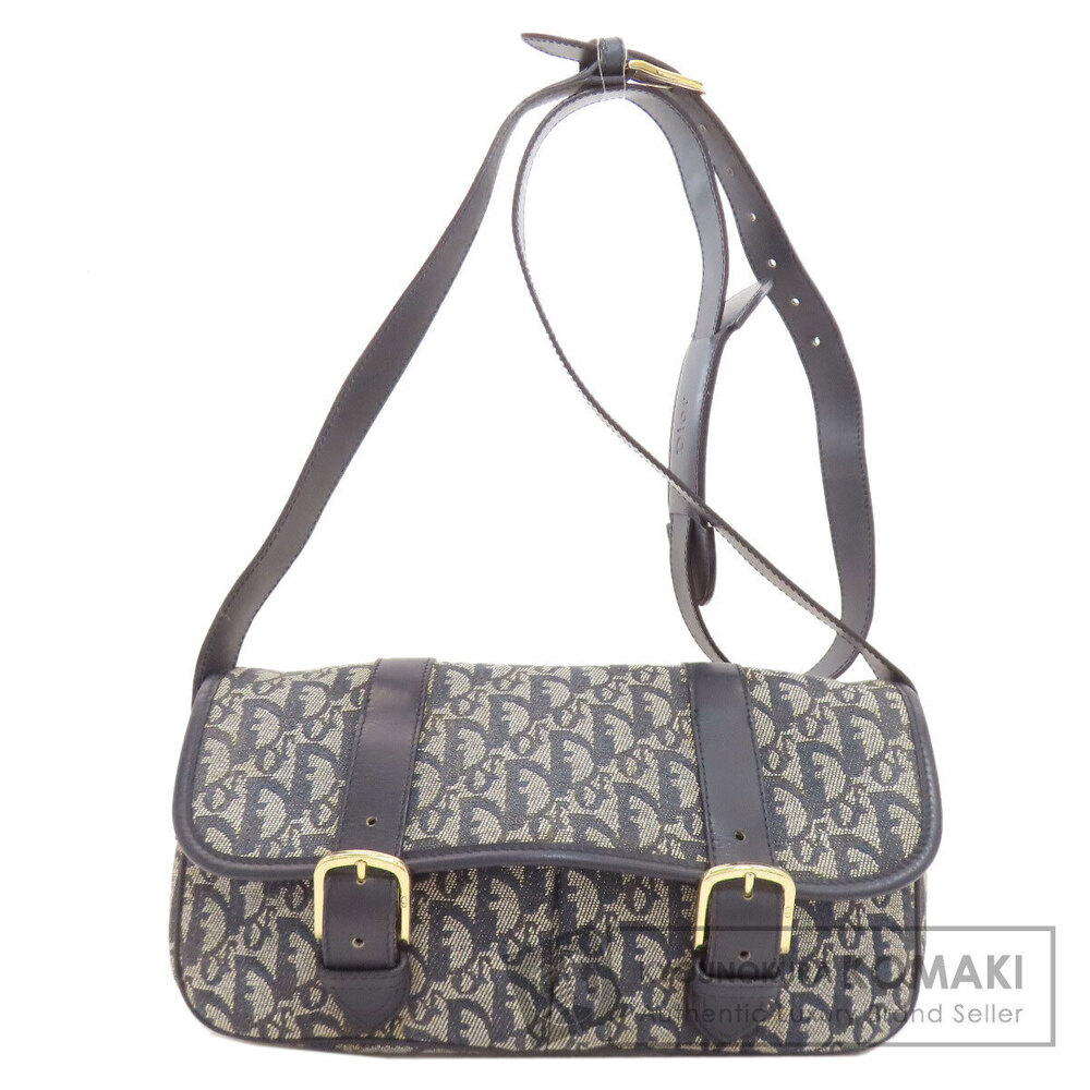 Christian Dior Trotter Canvas Shoulder Bag
